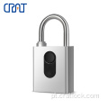 Alta segurança IP65 Impressão digital Bluetooth Smart Padlock